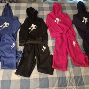 Colorful Hoodie and Sweatpants Set